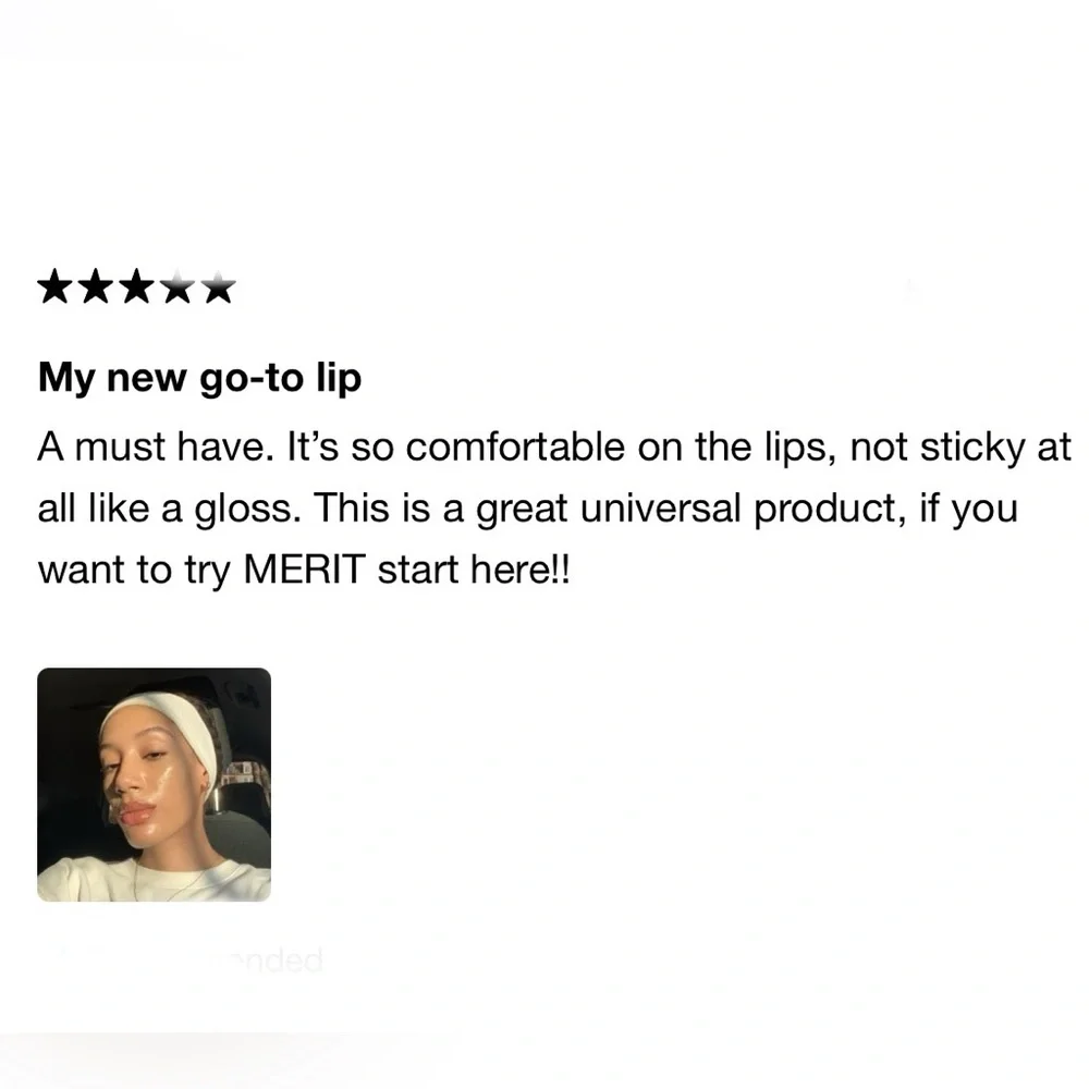 *NEW* MERIT Shade Slick Classic Hydrating Tinted Lip Oil Treatment